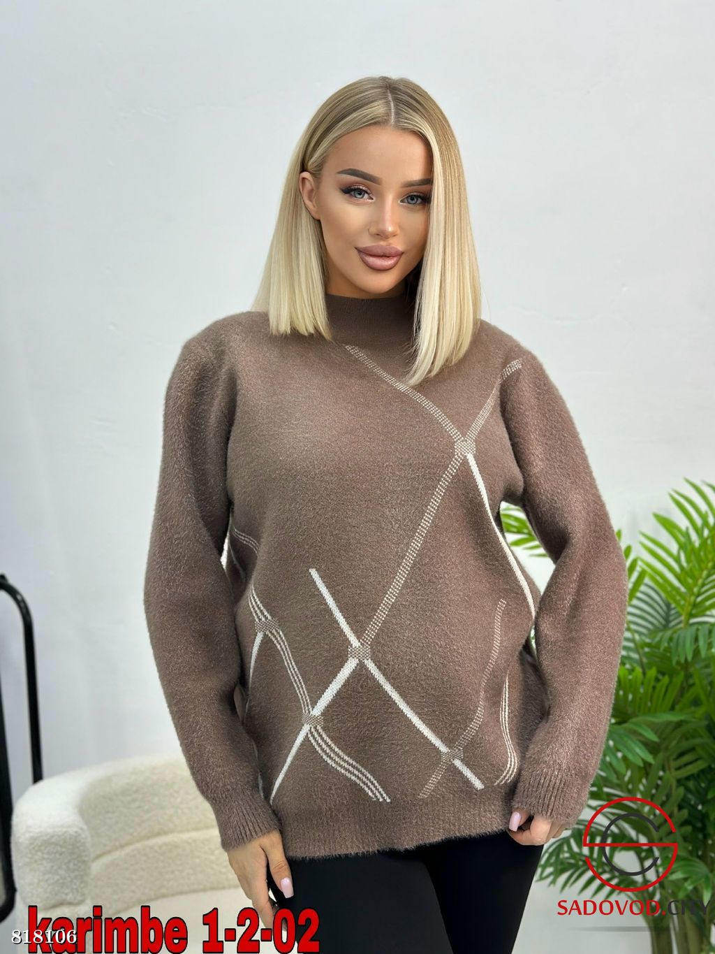 Кофта женская с принтом - Bruno фото 8