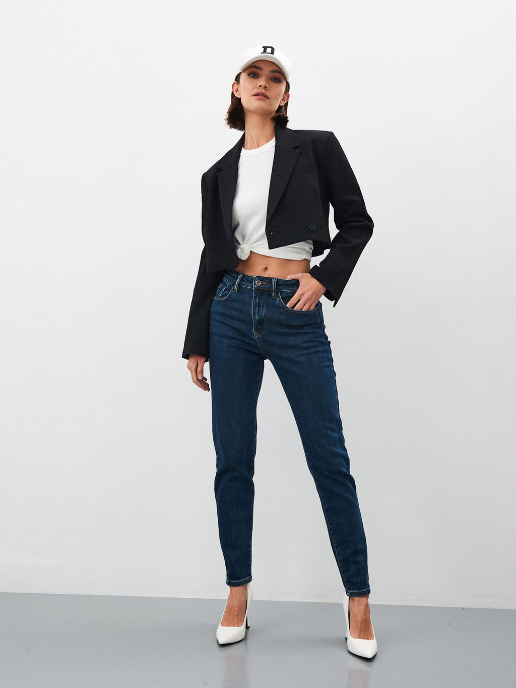 Утепленные Женские Джинсы Мом Ут. Начёс - Mossmore фото 16