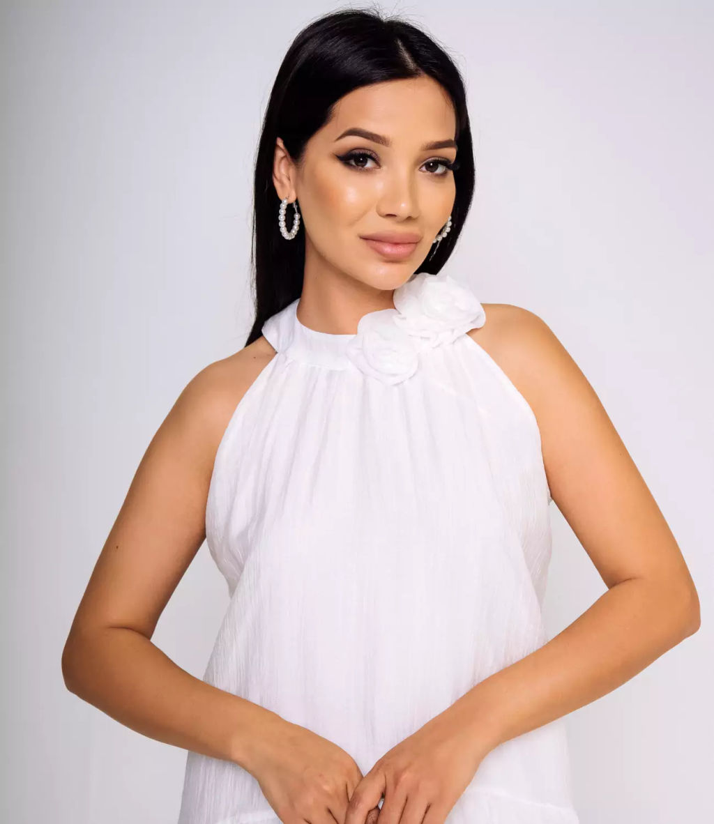 Платье #КТ912 (5), белый - Dommod фото 5