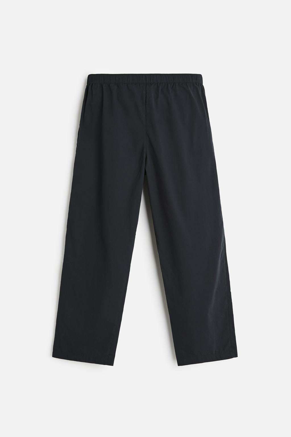 WASHED POPLIN TROUSERS - Zara фото 7