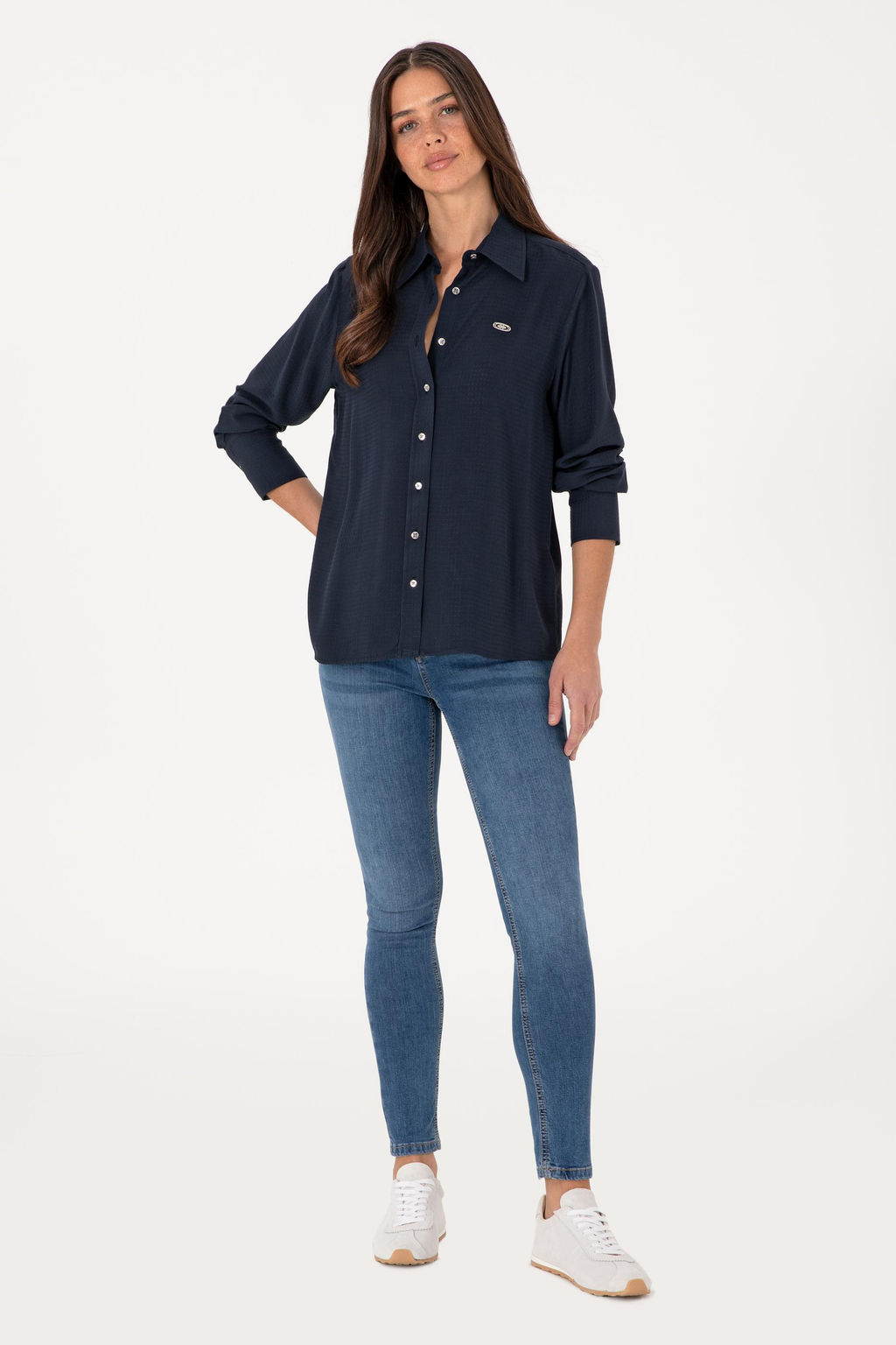 Kad_n Lacivert Uzun Kollu G_mlek Sepette S_rpriz _ndirim - U.s. polo assn фото 4