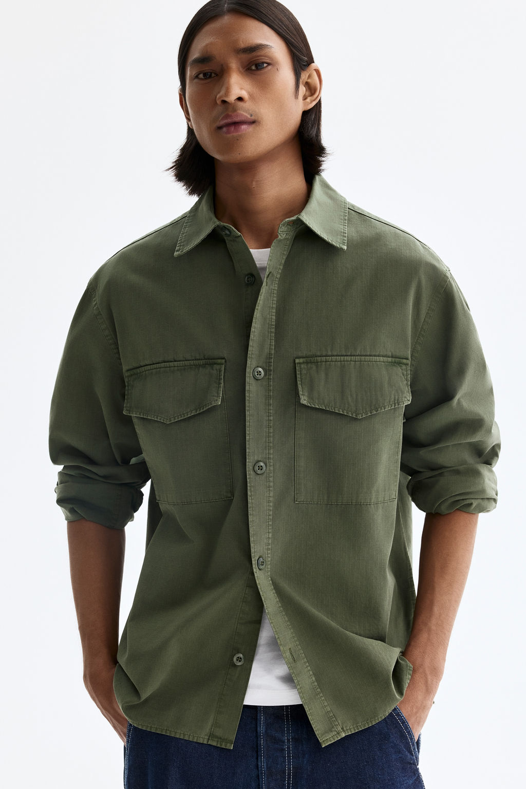 Camisa cargo Regular Fit - H&m фото 6