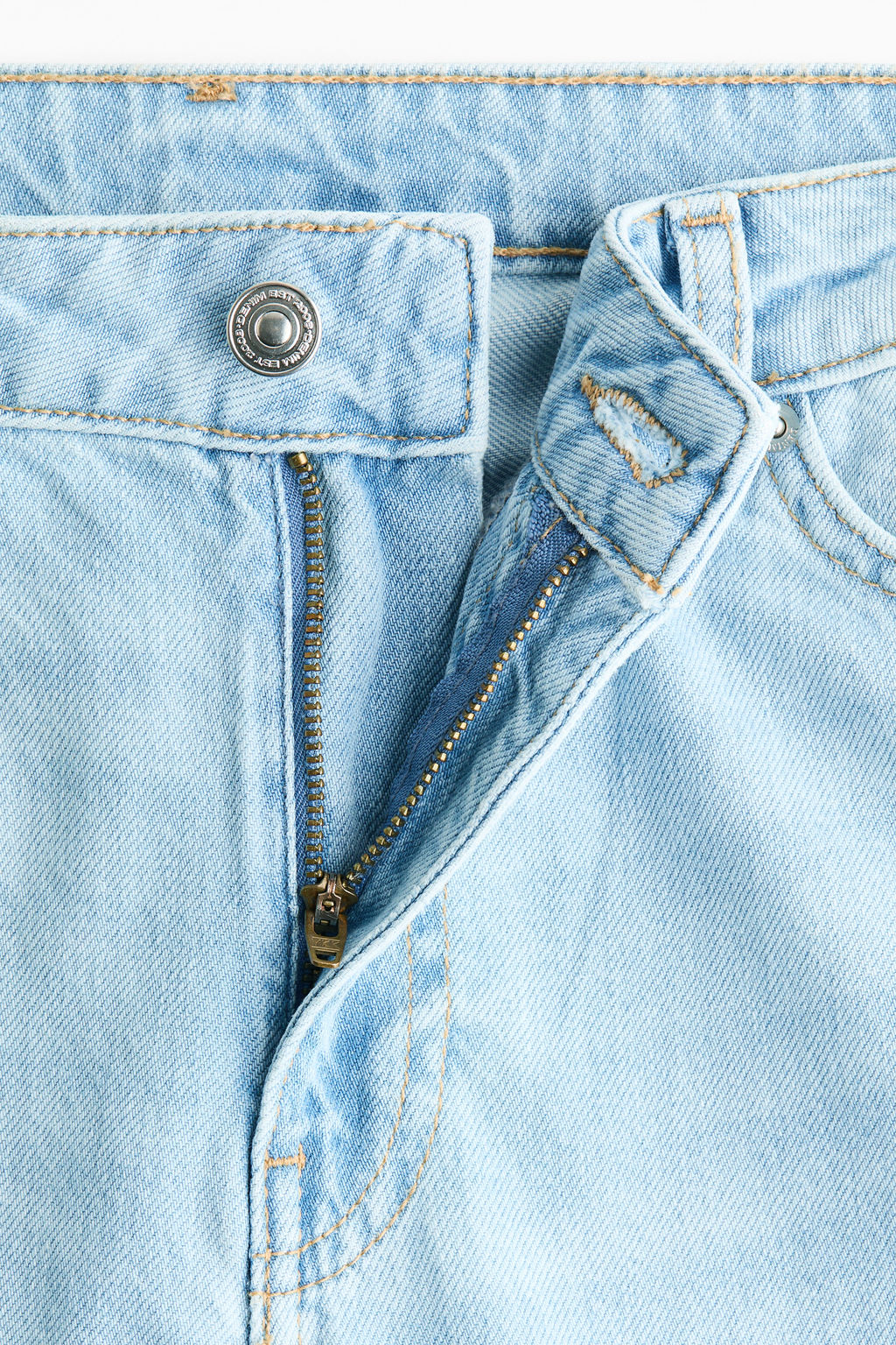 Baggy Regular Waist Jeans - H&m фото 11