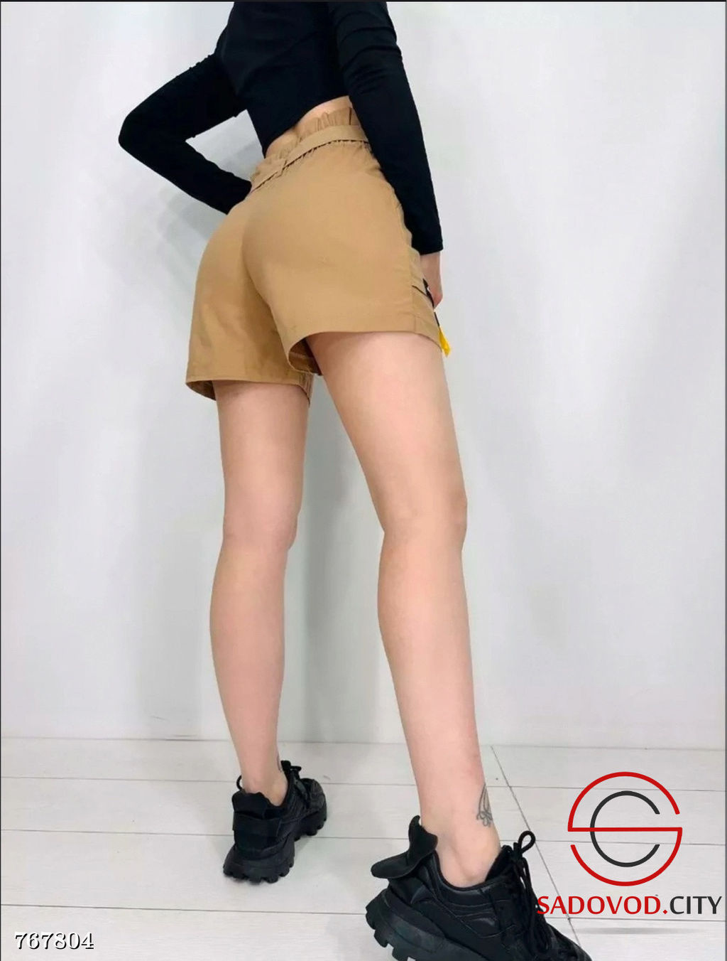 Женские летние шорты с карманами - Zum ming фото 7