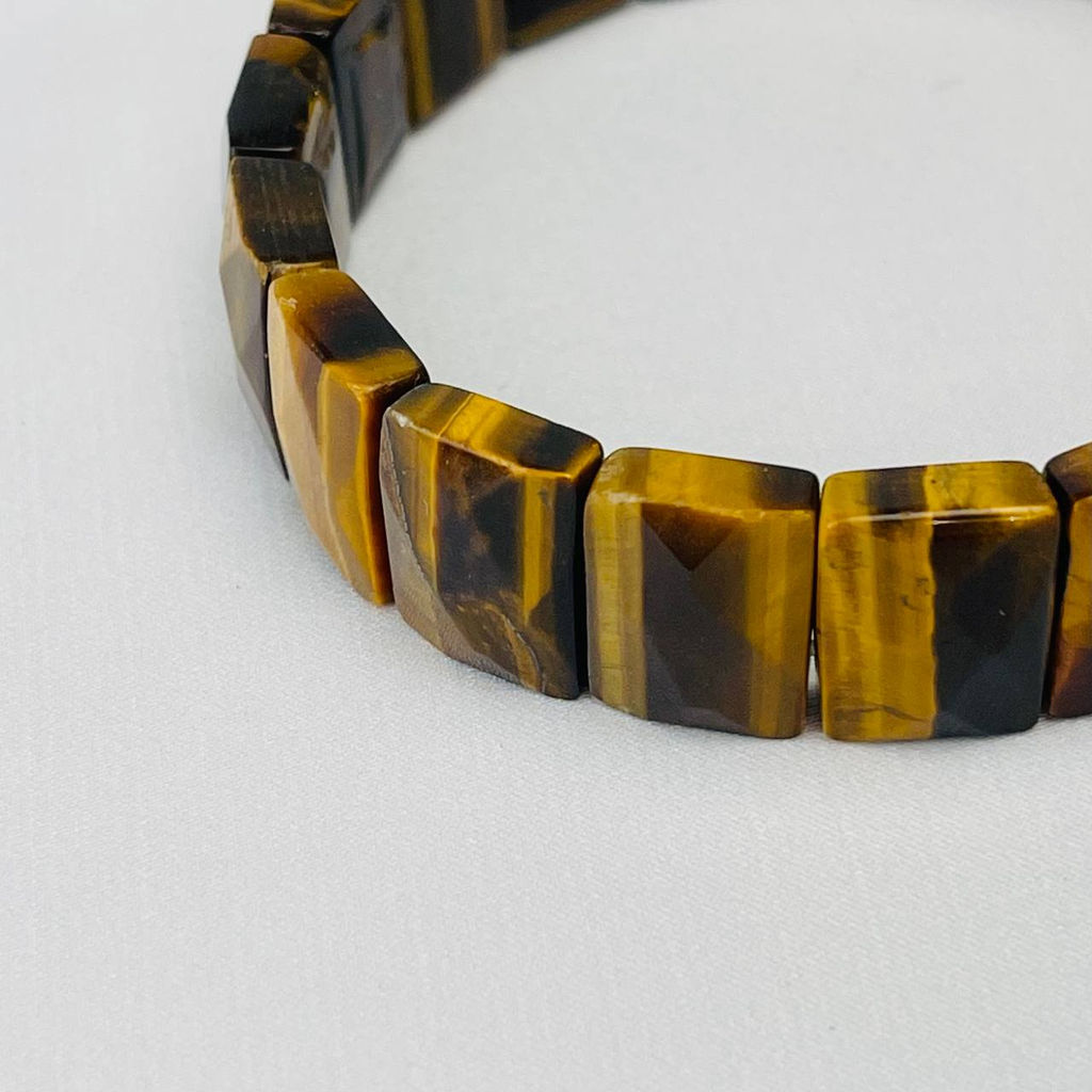 Браслет из Тигрового глаза 21 см - Радуга самоцветов фото 2