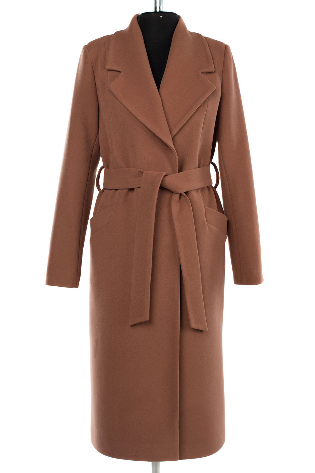 Пальто женское демисезонное (пояс) - El podio фото 8