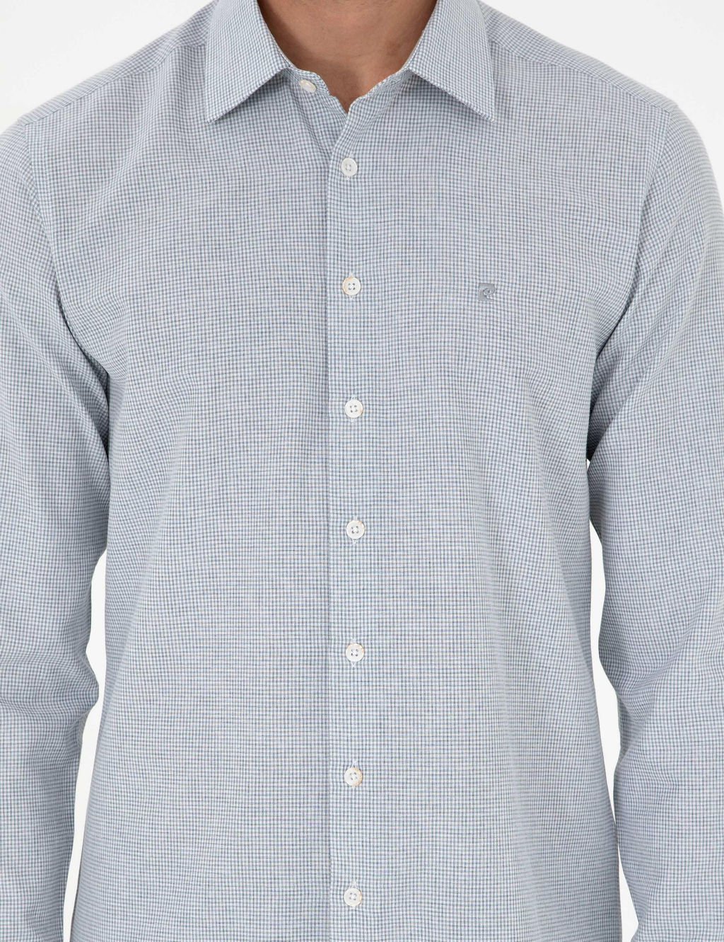 _ndigo Slim Fit Uzun Kollu G_mlek - Pierre cardin фото 6