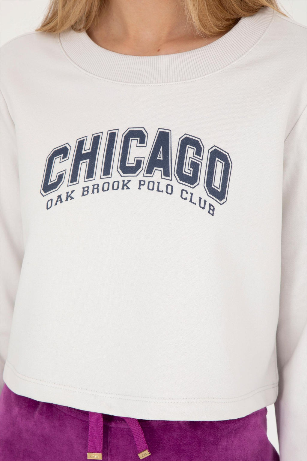 Женский свитшот с камнем - U.s. polo assn фото 7