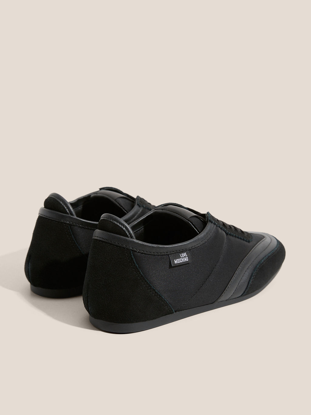 Женские кеды LOVE MOSCHINO FLAT LOVE Артикул 4562429, черный  фото 5