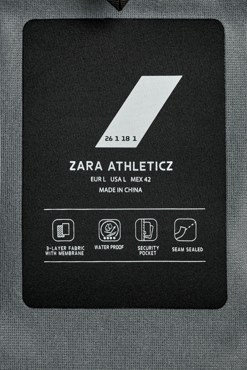 RECCO® WATERPROOF SHELL SKI TECHNICAL JACKET - Zara фото 28