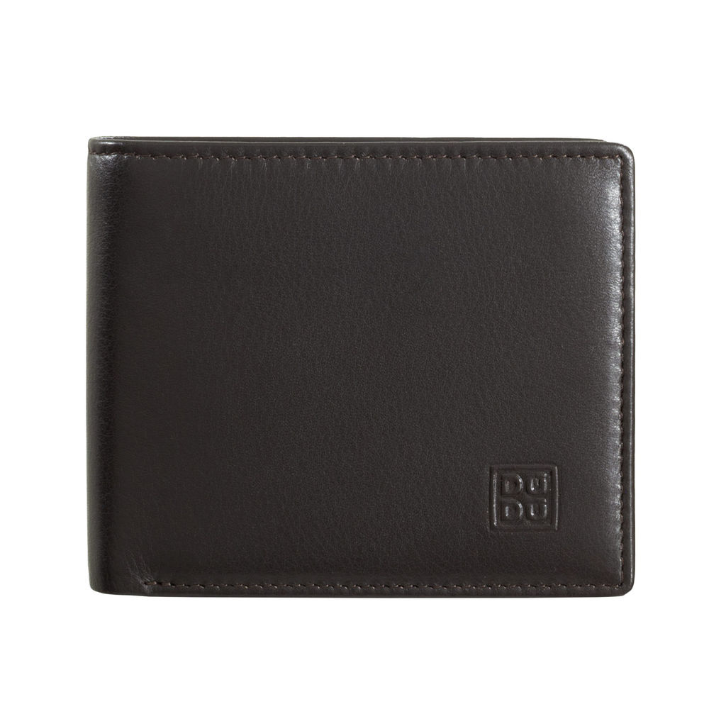 Итальянский мужской кошелек DuDu серии Tullio | коричневый - Dudubags фото 3