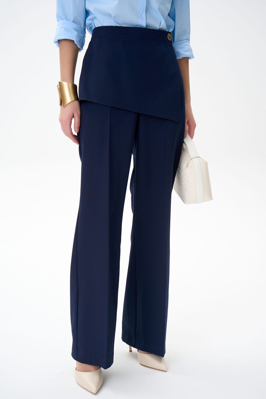 Брюки Агния (черника) - Эльза фото 5