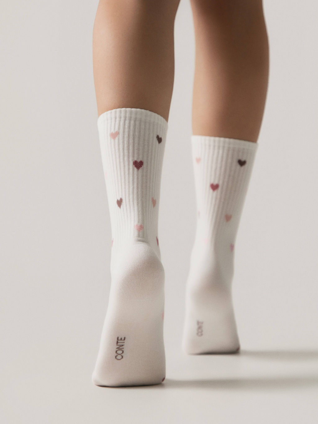 Цена за 2 пары. Носки женские CONTE ACTIVE Удлиненные женские хлопковые носки - Conte elegant фото 2