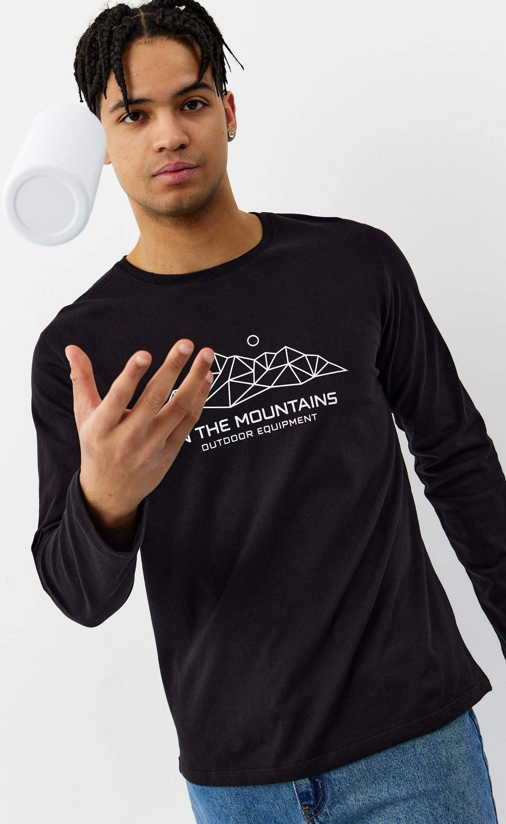 Лонгслив F521-1001-896 black