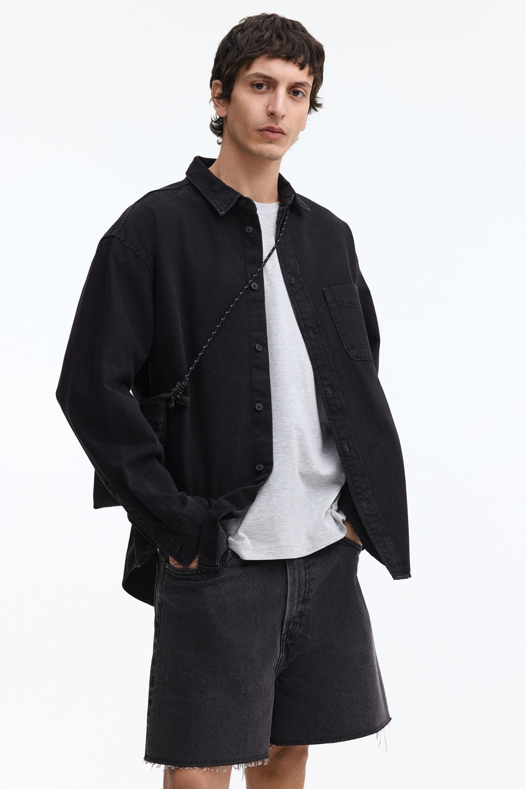 Vaquero corto baggy - H&m фото 7