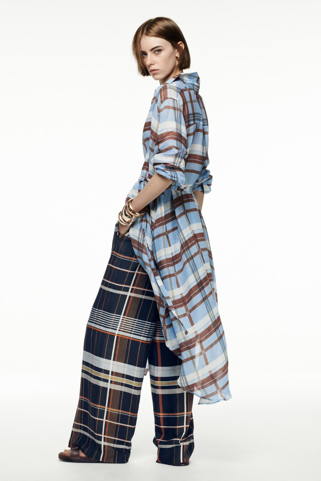 RAMIE SHIRT DRESS ZW COLLECTION - Zara фото 3