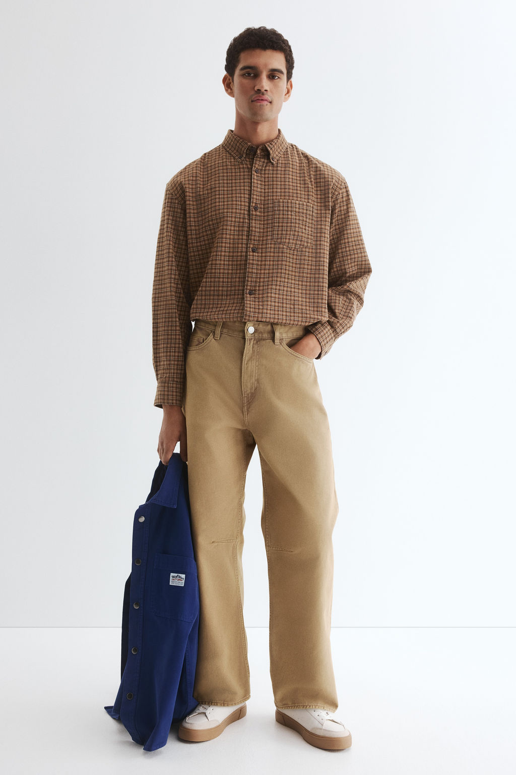 Pantal?n de algod?n Relaxed Fit - H&m фото 3