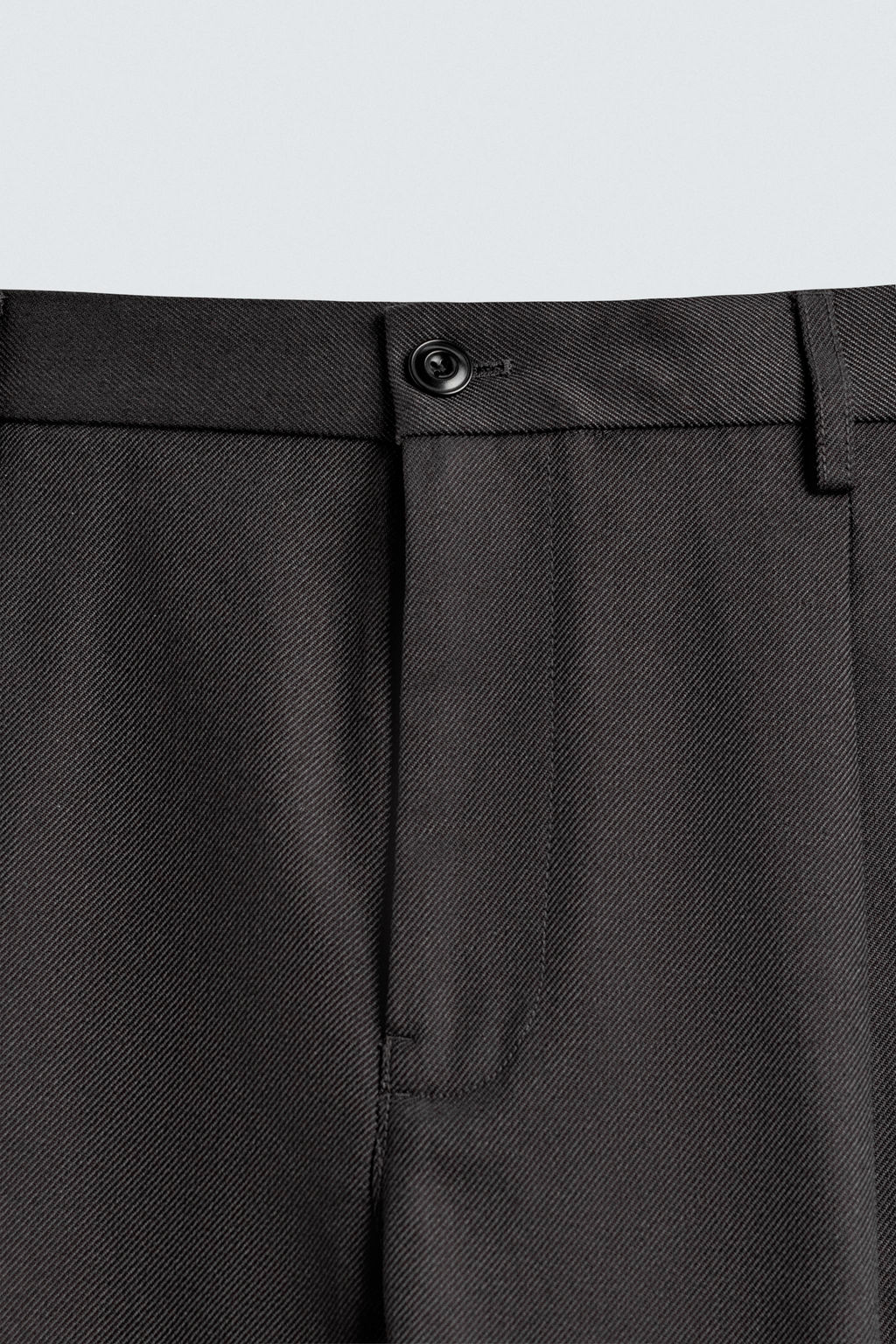 TEXTURED PLEATED TROUSERS - Zara фото 8