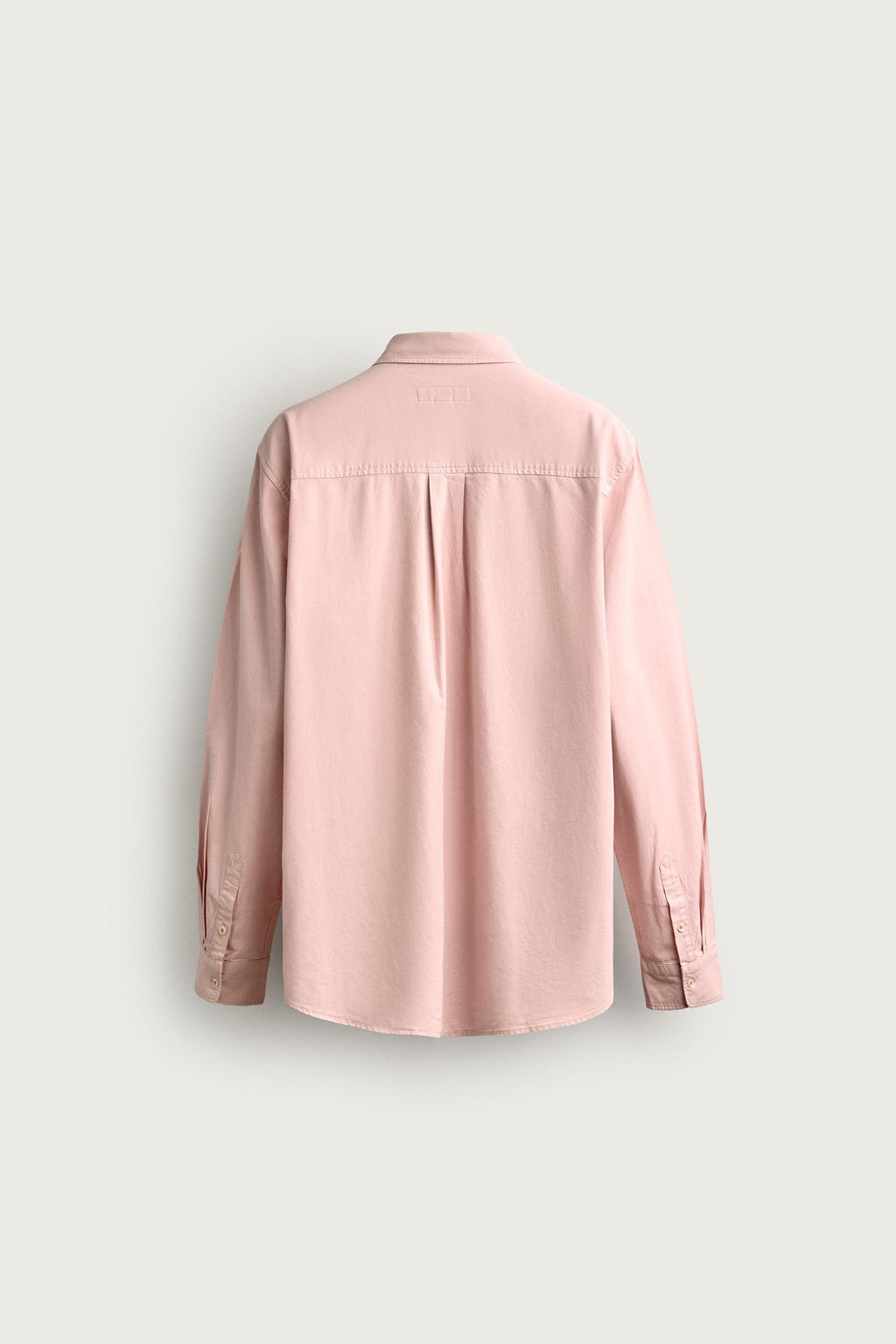 CAMISA RELAXED FIT BOLSILLOS / Rosa claro - Zara фото 8