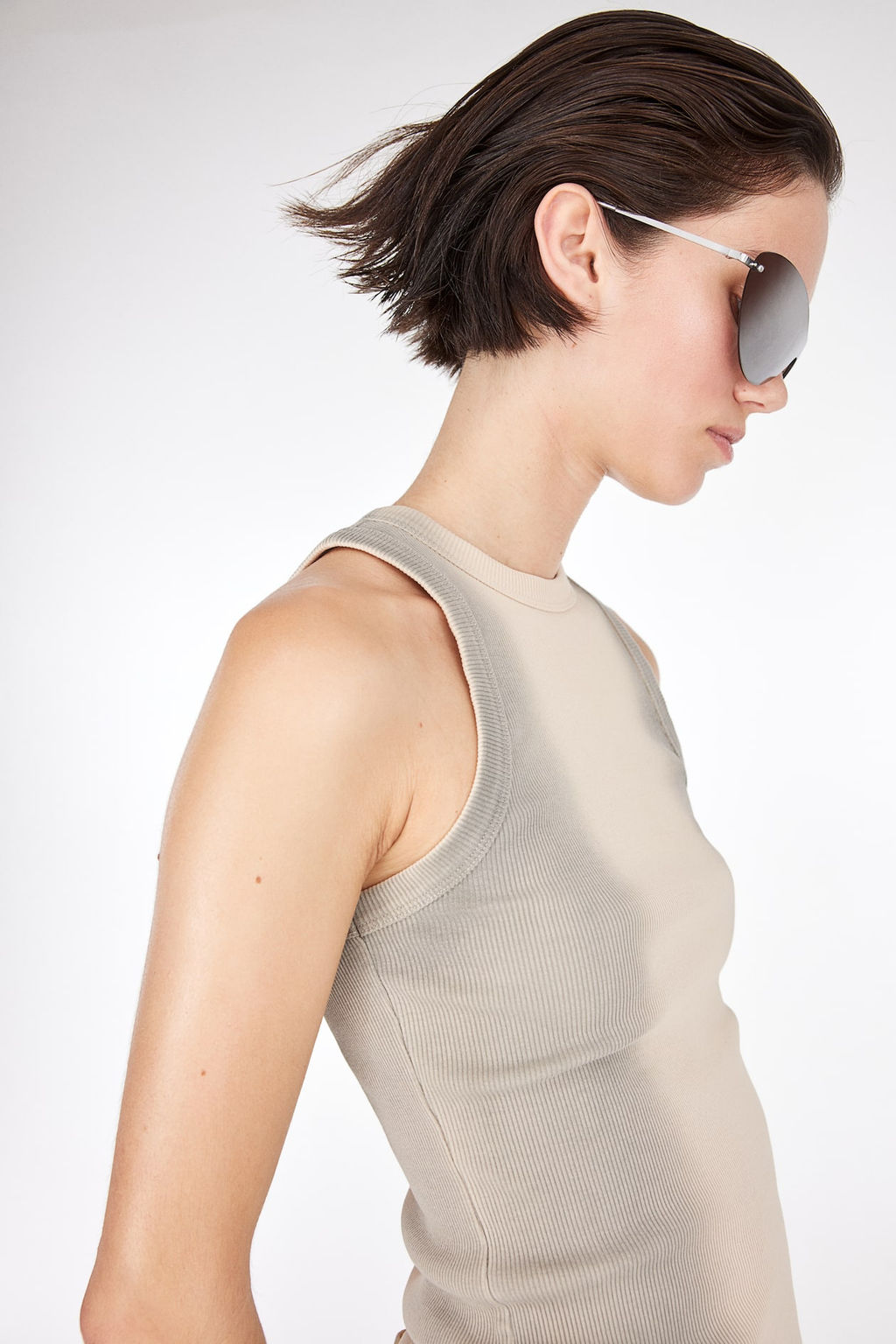 Top sin mangas en canale - H&m фото 4