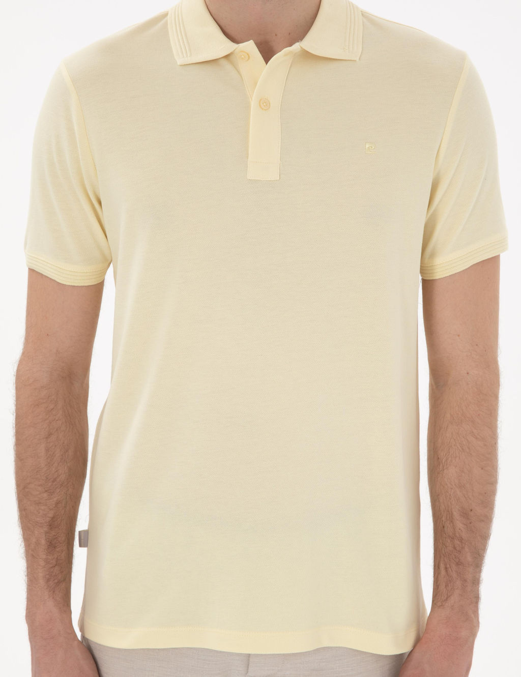 A__k Sar_ Slim Fit K_vr_lmaz Polo Yaka Basic Ti__rt - Pierre cardin фото 13