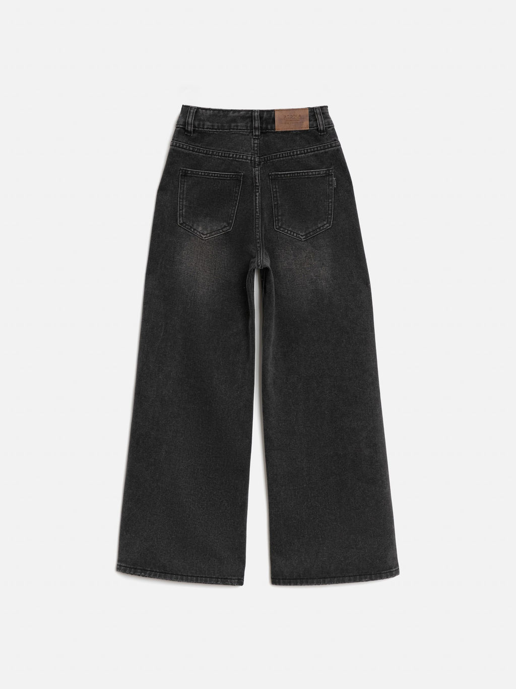 ACOOLA / Брюки джинсовые детские для девочек Poka темно-серый  фото 2