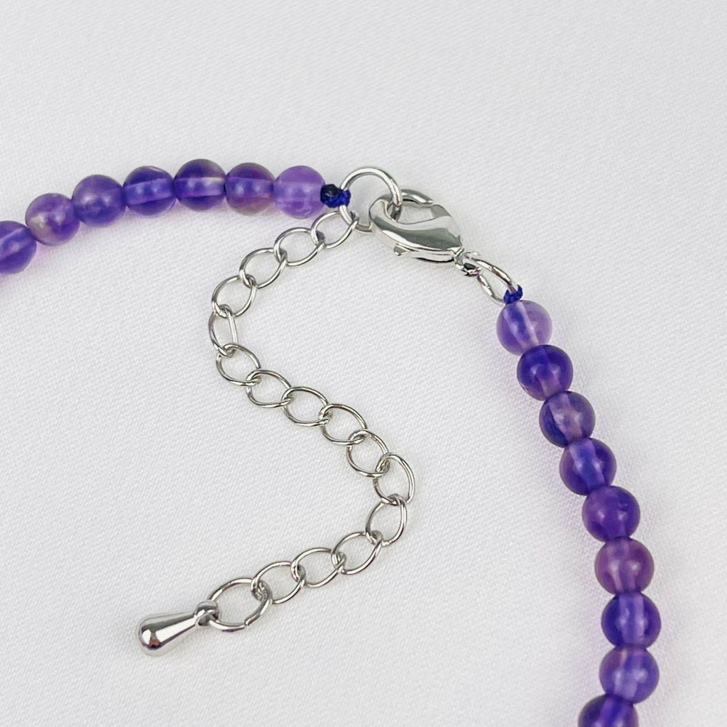 Браслет из Аметиста 17,5 см +