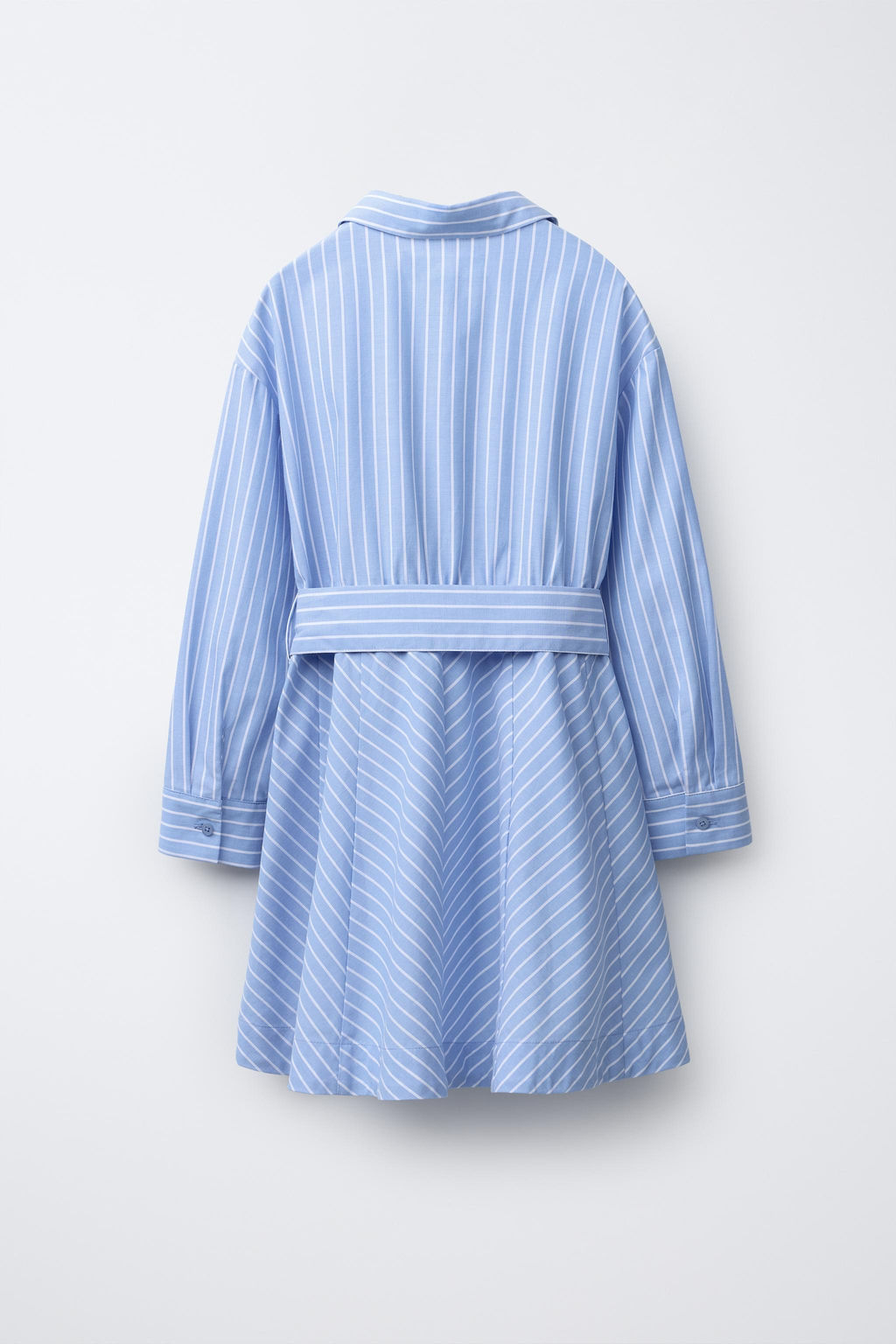STRIPED SHIRT DRESS