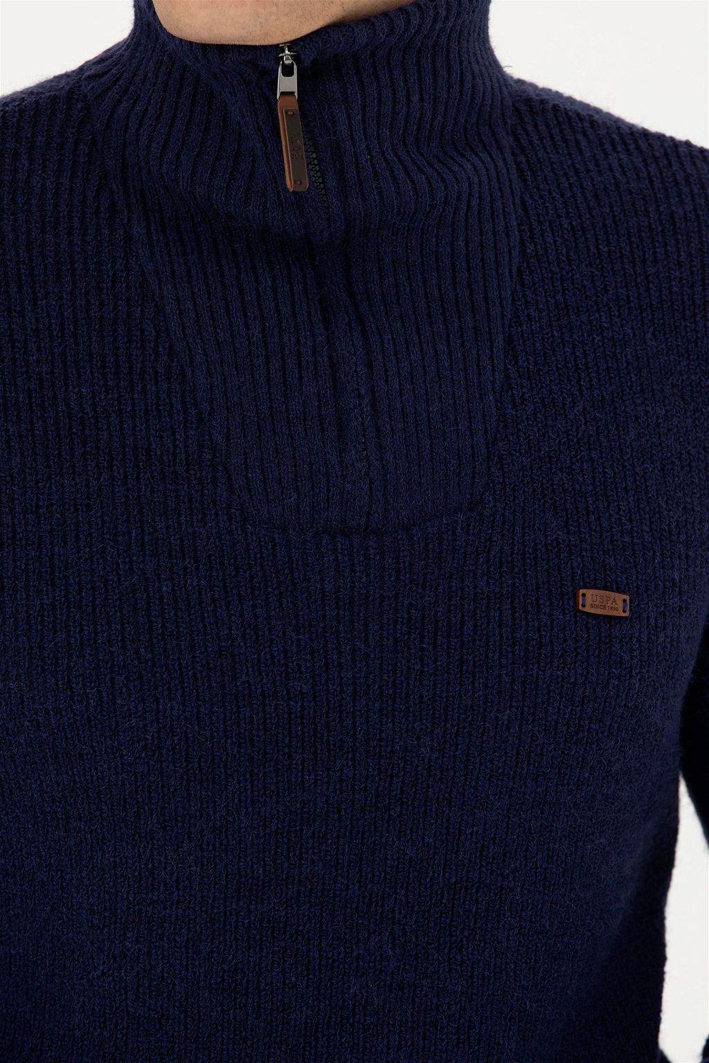 Мужской темно-синий свитер - U.s. polo assn фото 14