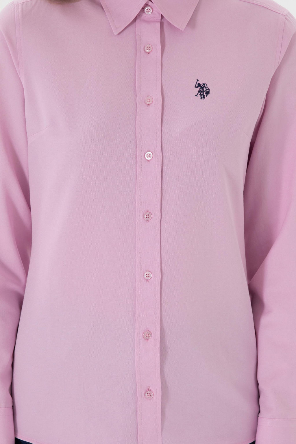 Kad_n Pembe Uzun Kollu Basic G_mlek