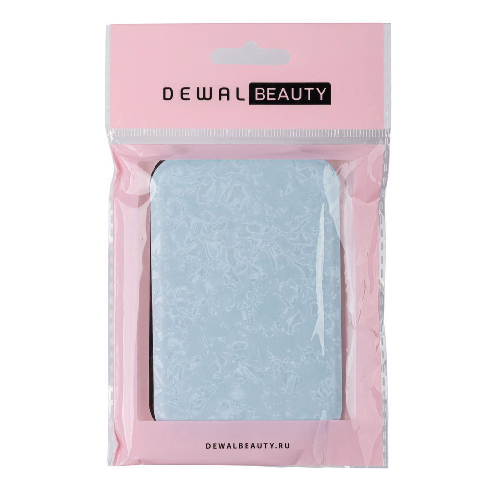 Зеркало серия "Палитра" карманное прямоугольное, складное. DEWAL BEAUTY MR-18756Blue