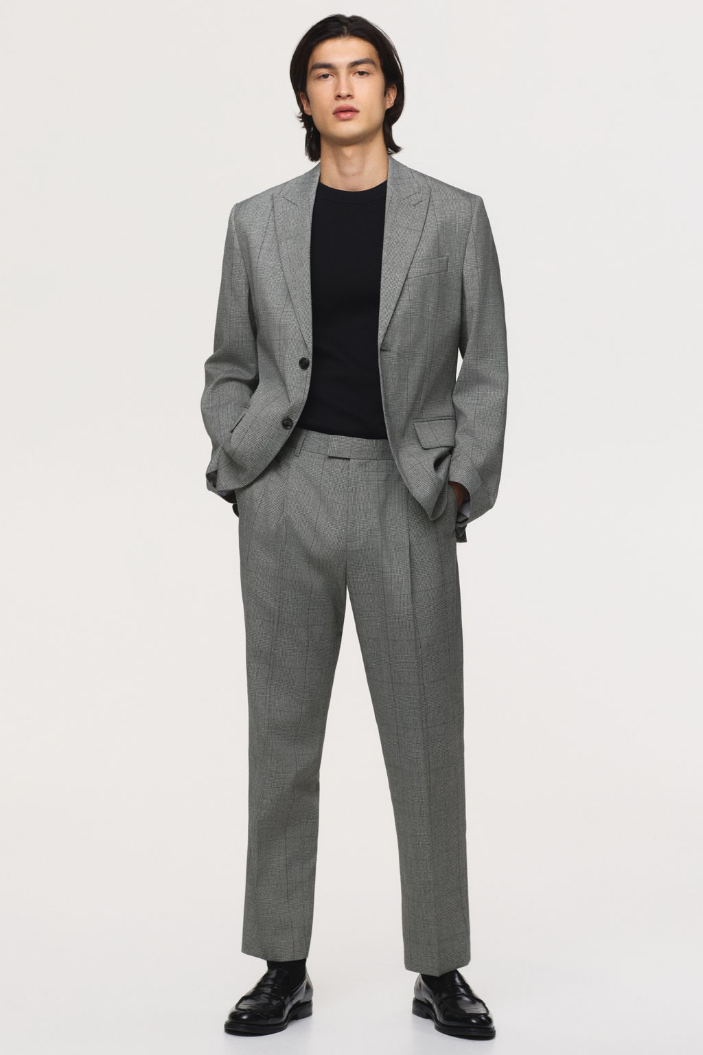 Americana de botonadura sencilla Regular Fit - H&m фото 6
