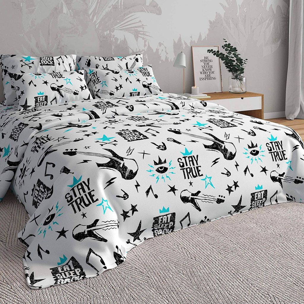 Наволочка 30х30см STAY TRUE - оставайся верным, с клапаном-запахом, перкаль 115г/м2, хлопок 100%, упаковка ПП 22х30см, Домашняя мода (Россия)  фото 2