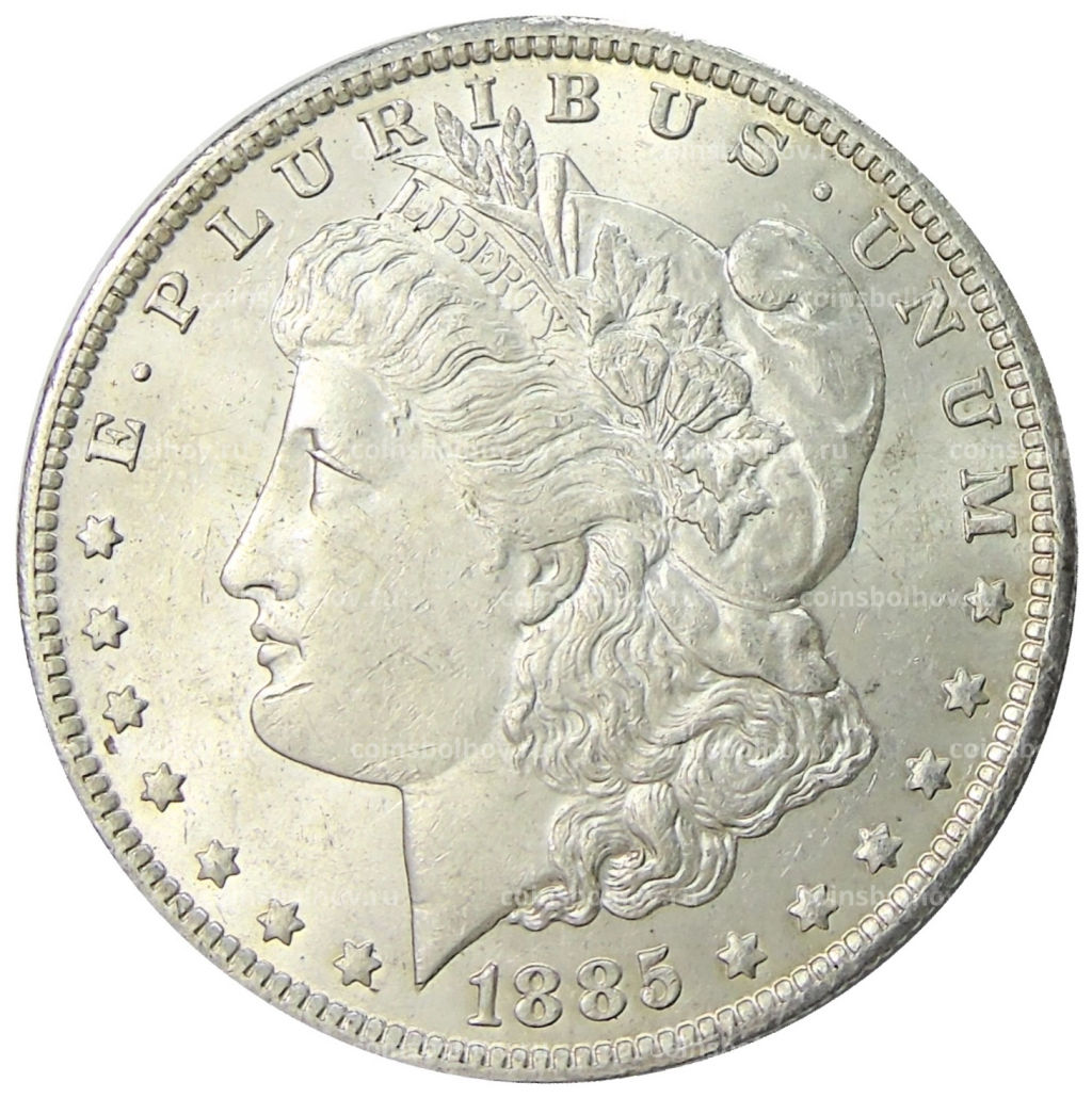 1 доллар 1885 года O США Доллар Моргана