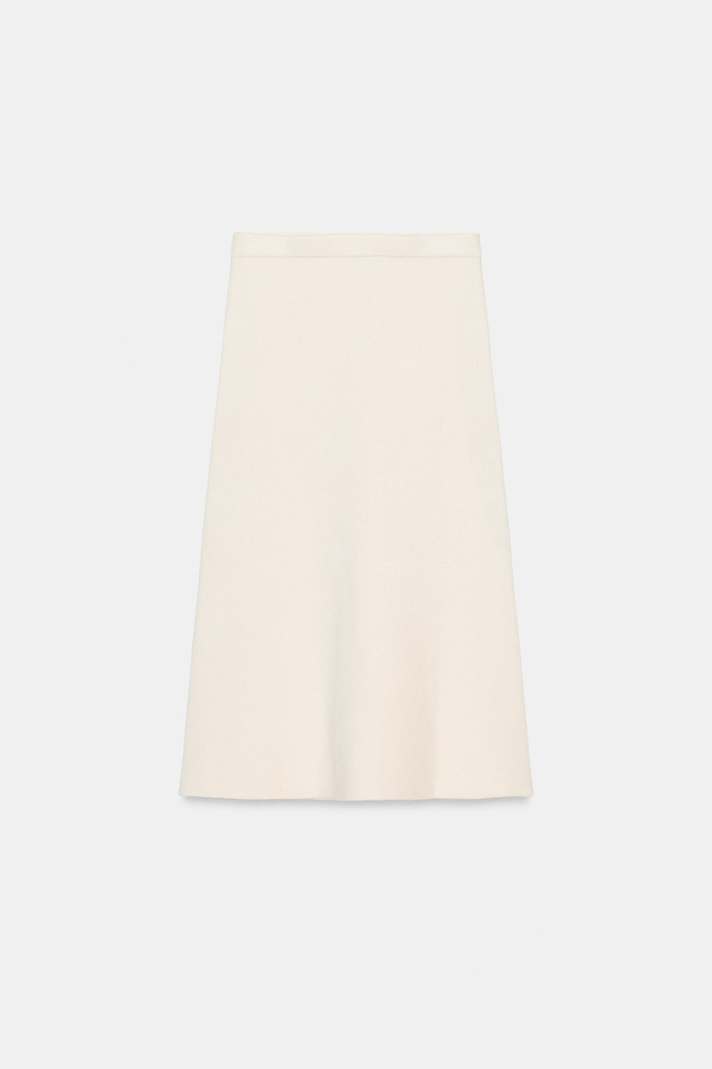 FALDA MIDI PUNTO / Crudo - Zara фото 5