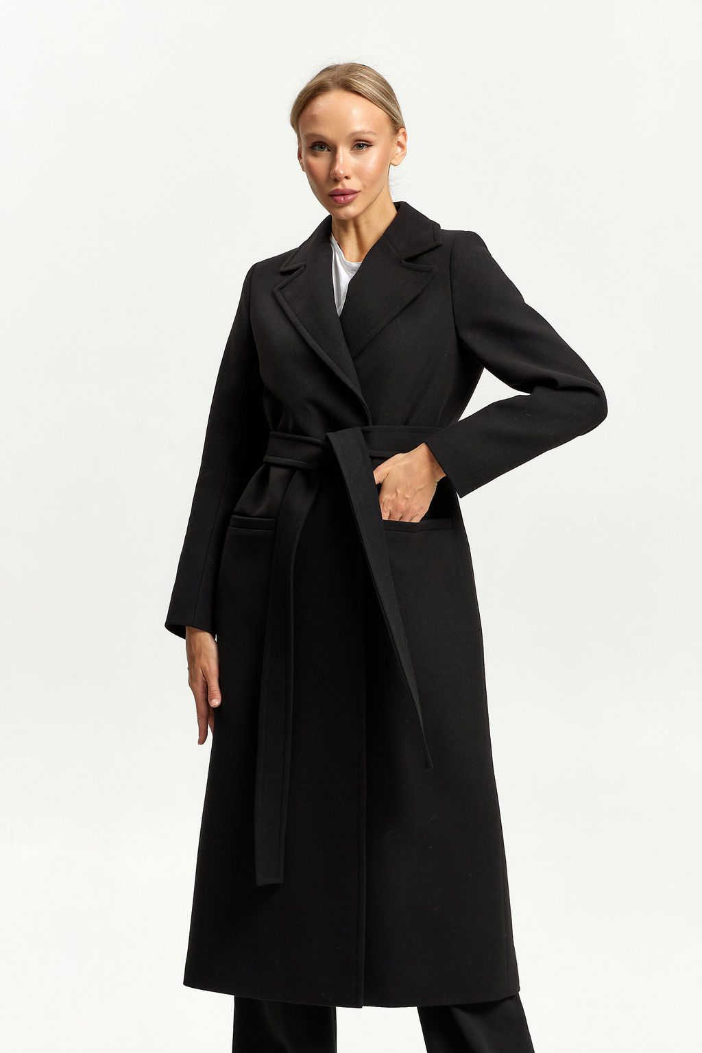 Пальто женское демисезонное 26770 (черный)