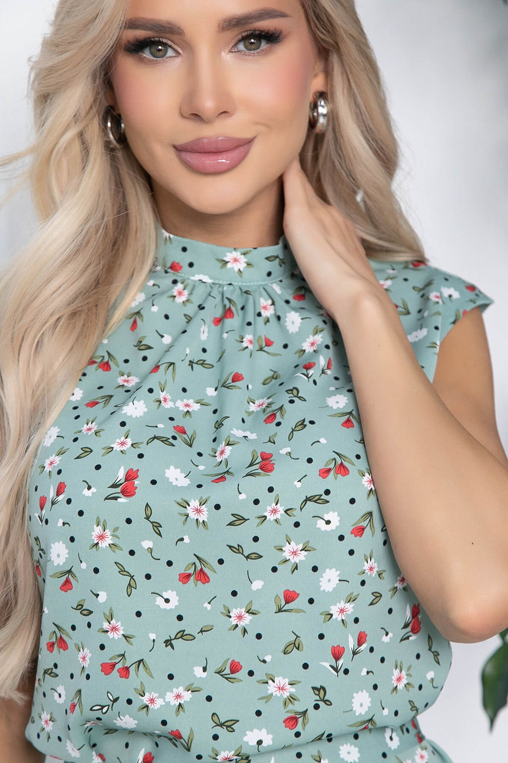Платье Дарла (зеленое) П10711 - Lt collection фото 3