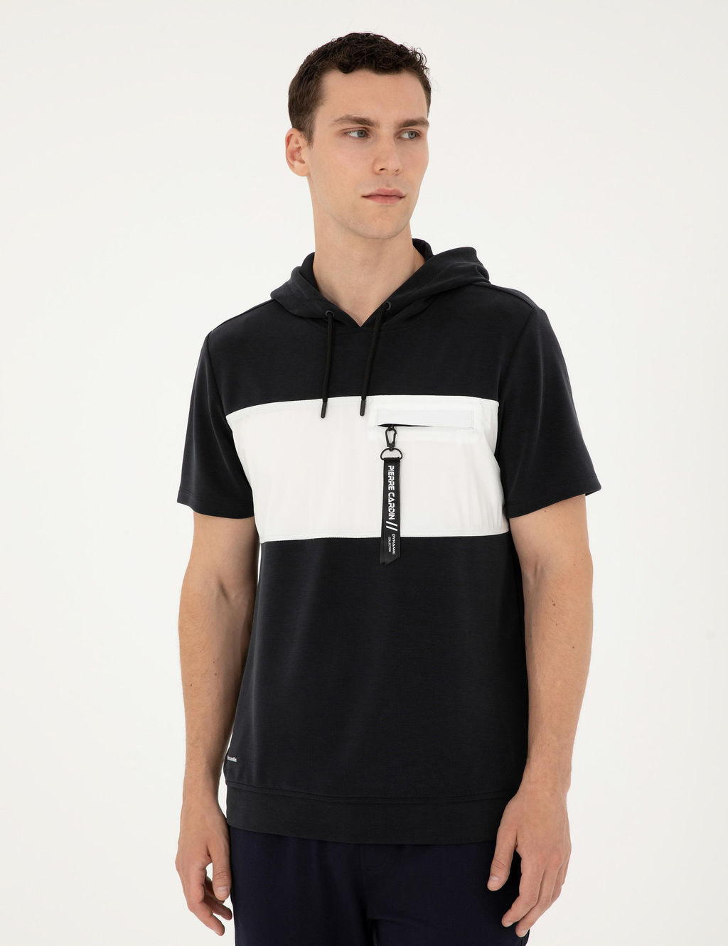 Siyah Regular Fit Sweatshirt - Pierre cardin фото 3