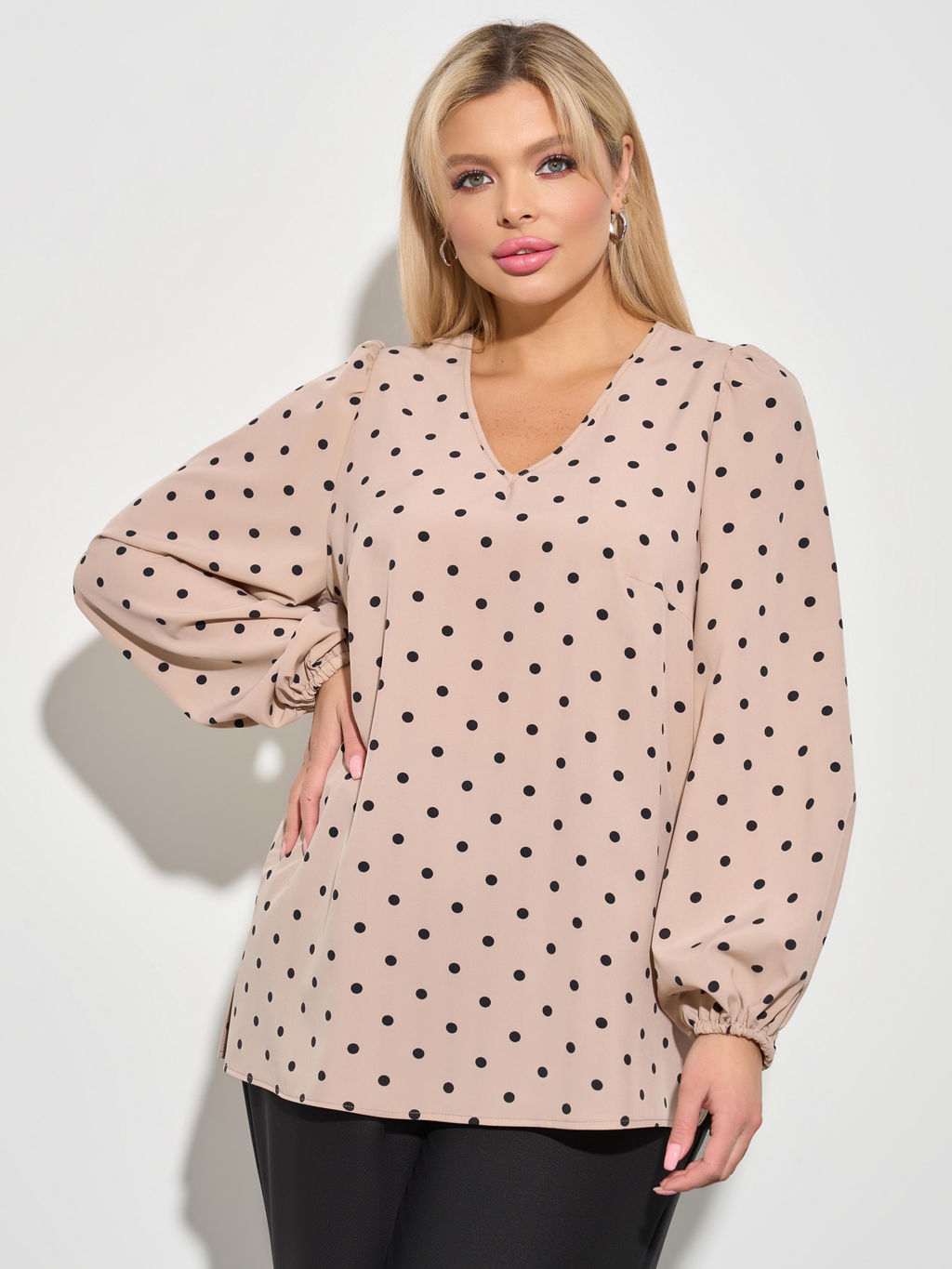 Блузка 0059-26 алый - Dora фото 123