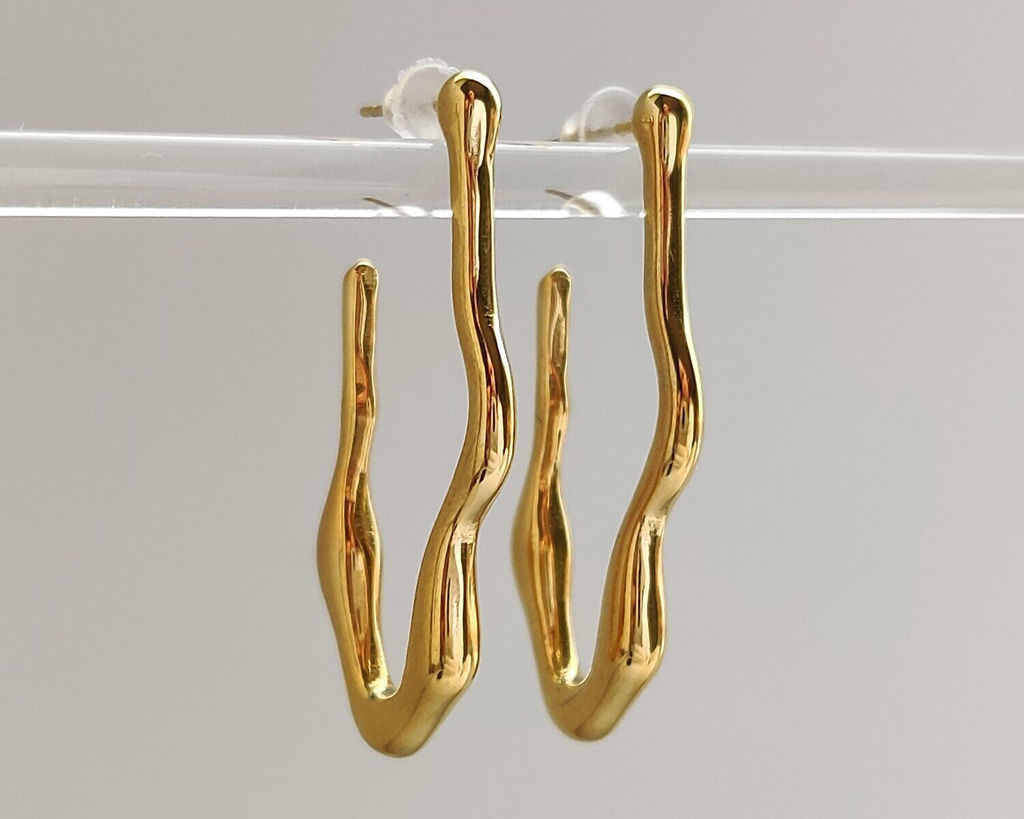 Серьги из стали