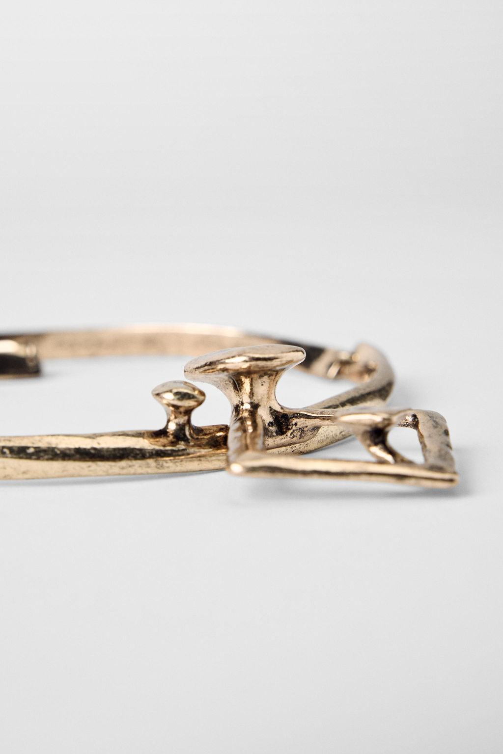 ARTICULATED METAL PIECE NECKLACE KATE MOSS X ZARA  фото 2