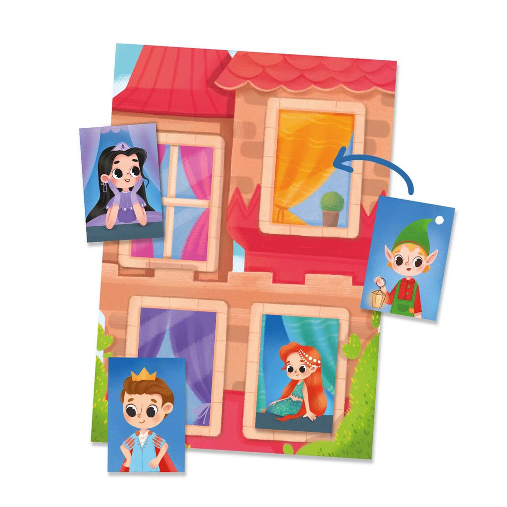 Развивающие карточки Сможешь повторить? арт. 53665/ 10 СКАЗОЧНЫЙ ЗАМОК - Феникс+ фото 2