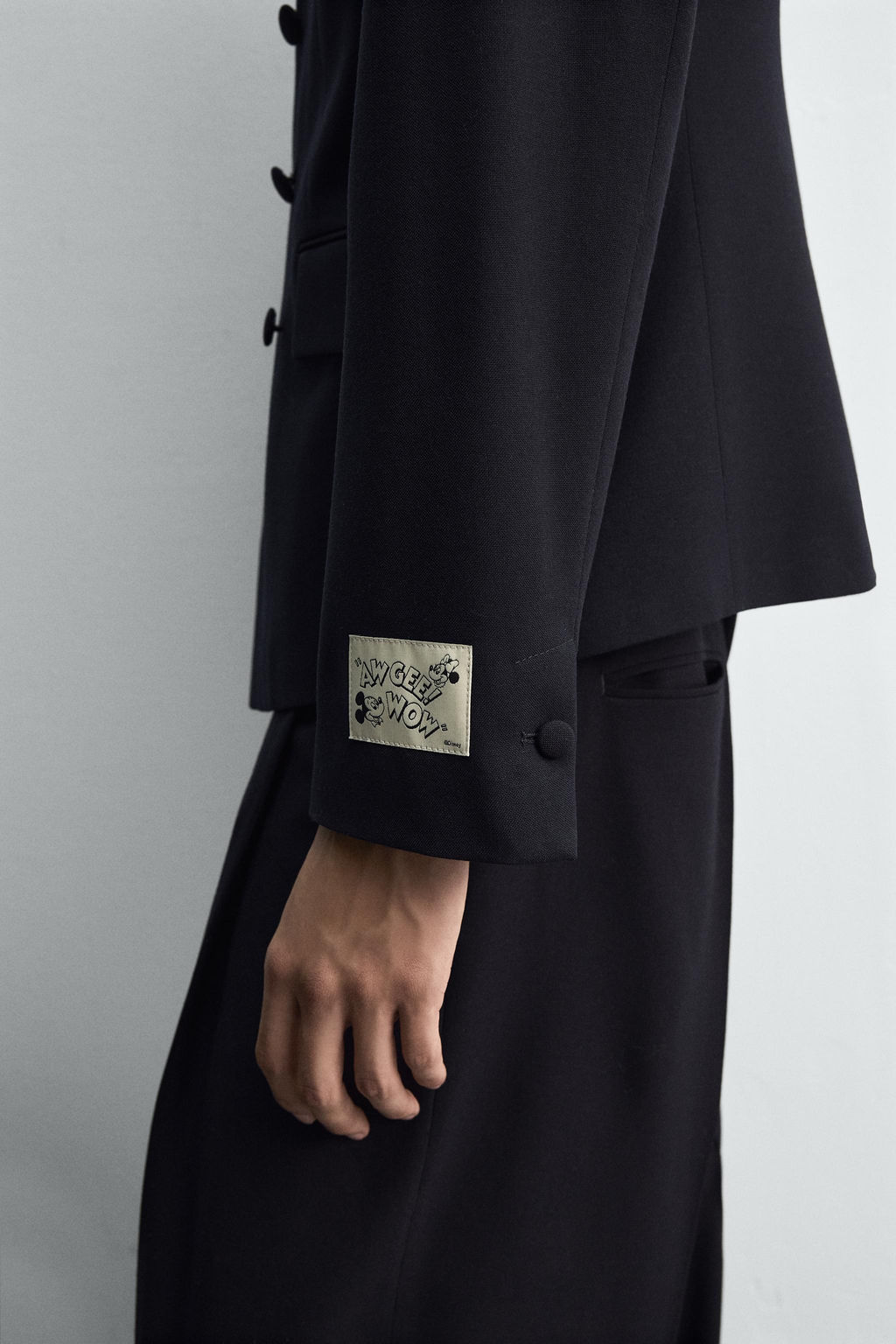 DOUBLE-BREASTED BLAZER HARRY LAMBERT FOR ZARA X DISNEY  фото 6