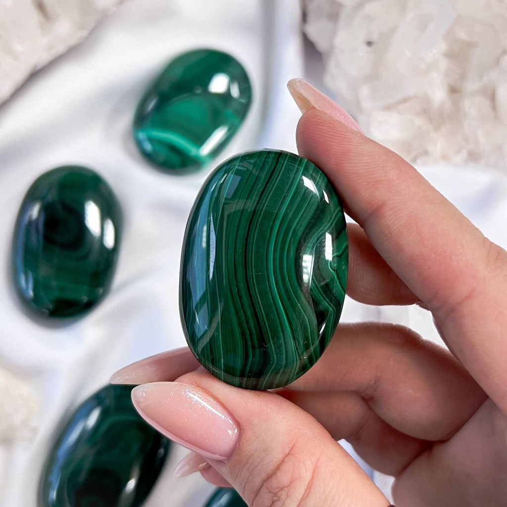 Галтовка из Малахита