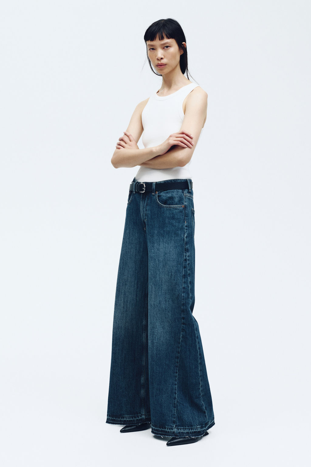 Wide High Jeans - H&m фото 3