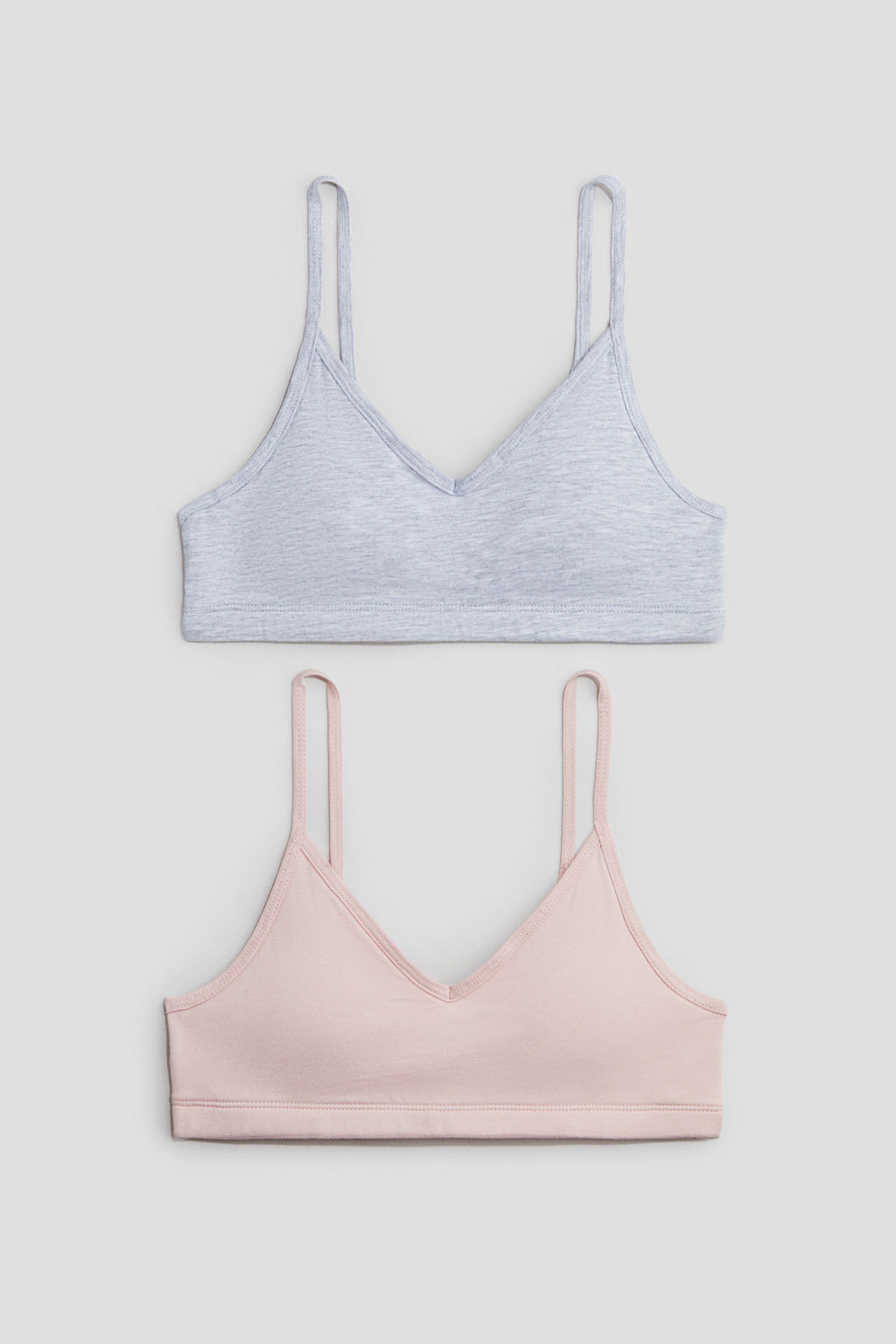 Pack de 2 crop tops con relleno - H&m фото 2