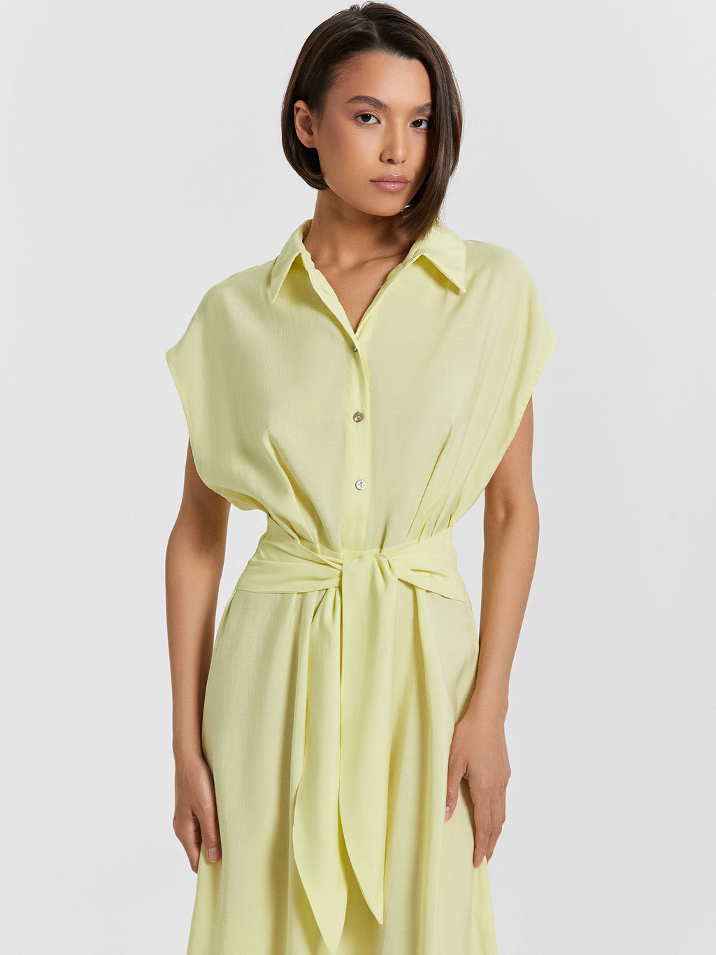 Платье женское желтое - Mark formelle фото 4