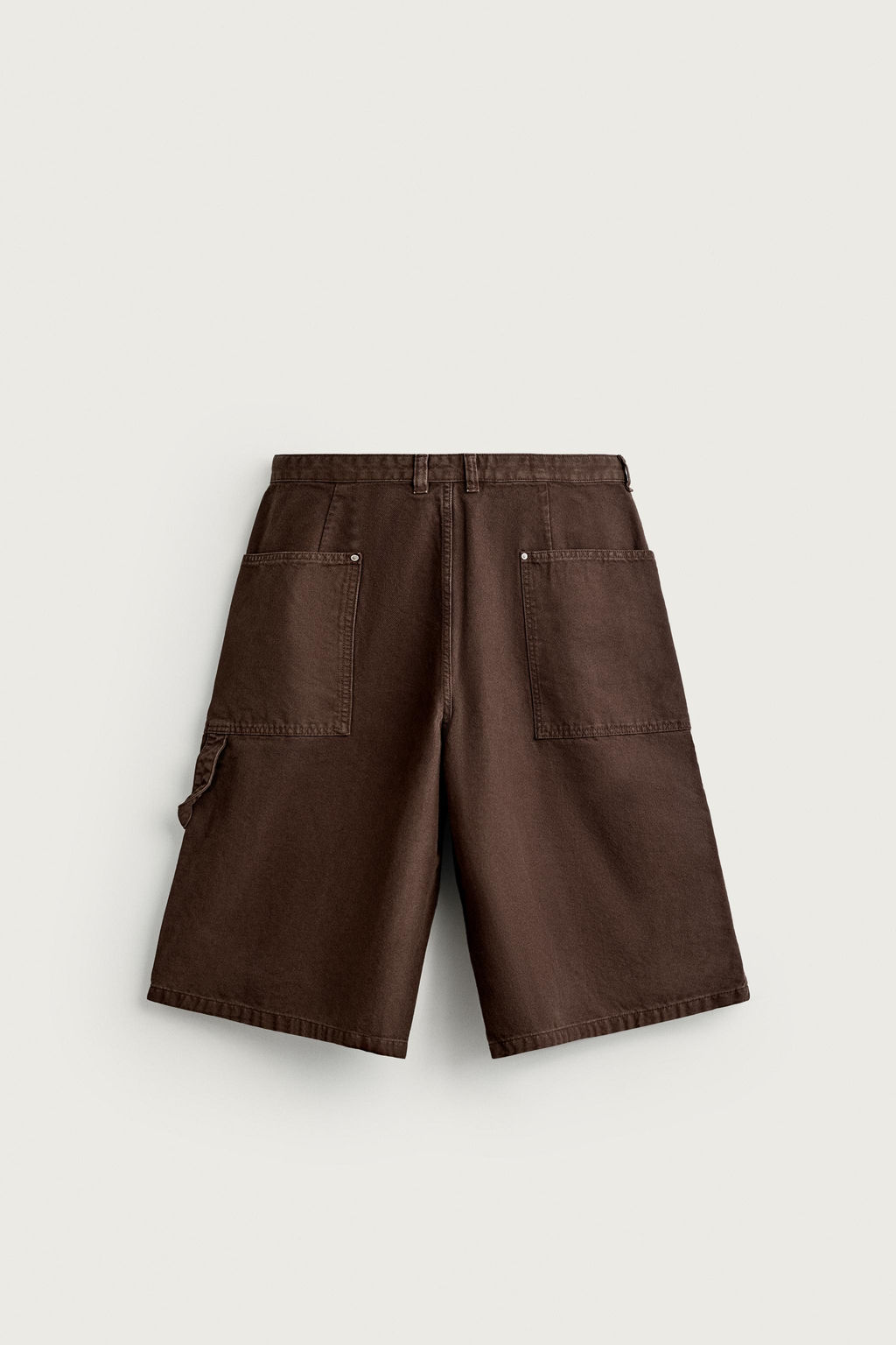 JORTS CARPINTERO STRAIGHT FIT / Marr?n - Zara фото 5