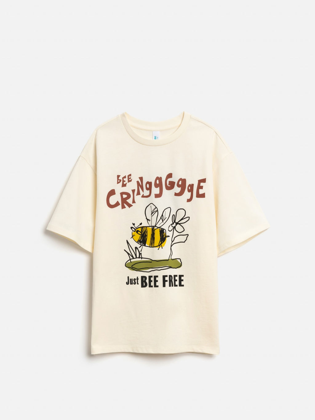 ACOOLA / Футболка детская для мальчиков Siple молочный  фото 3