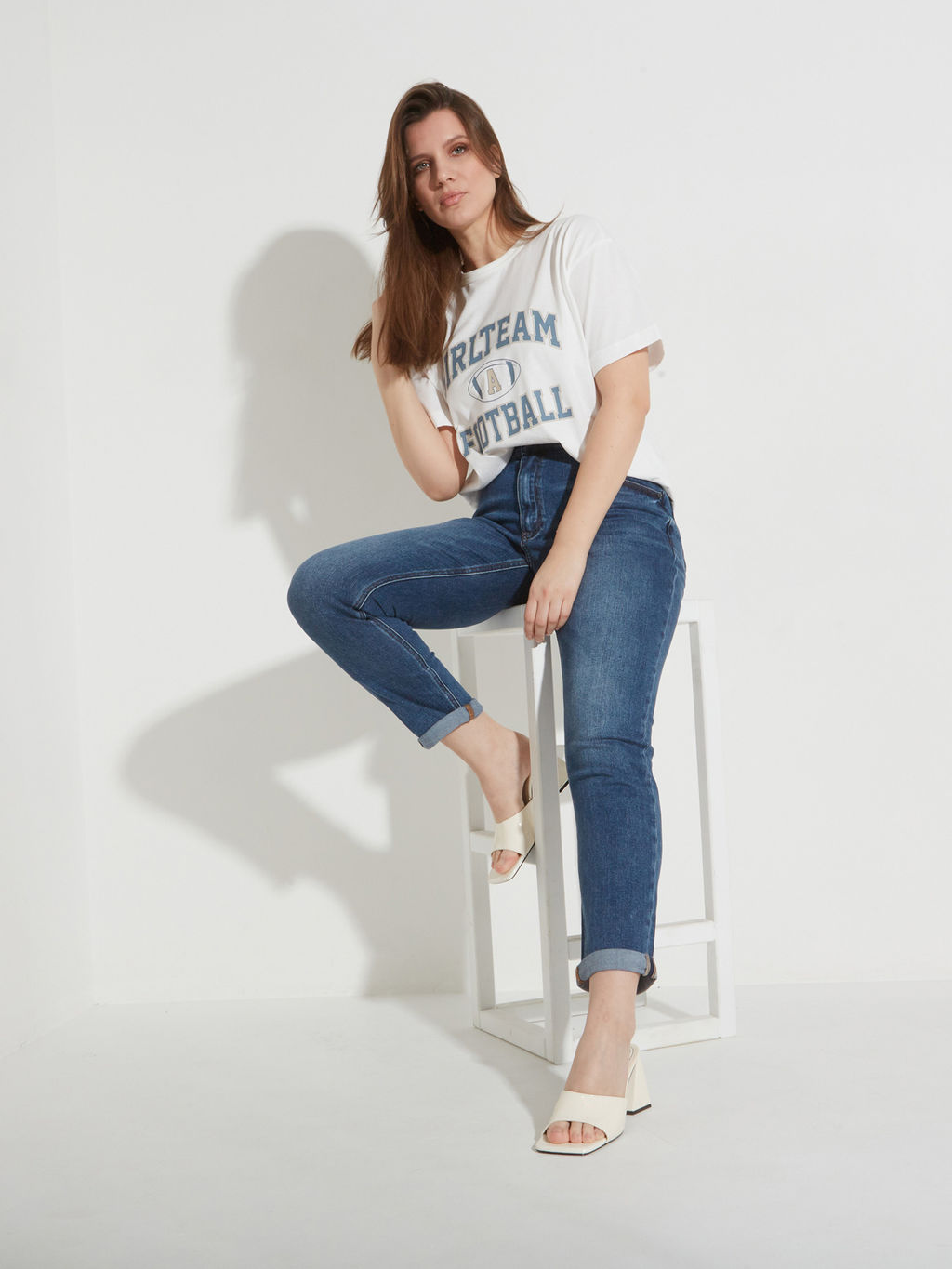 Женские джинсы бойфренды - Mossmore фото 36